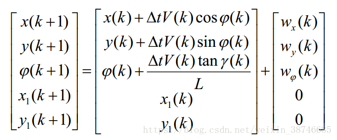 系统的预测方程